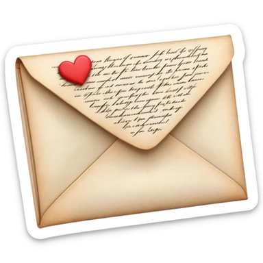 love-letter sticker