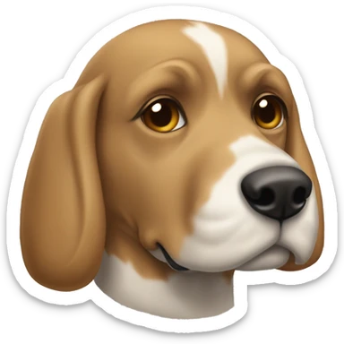 Perrito fumando sticker