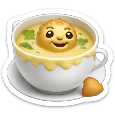 villeret dans la soupe aux choux sticker