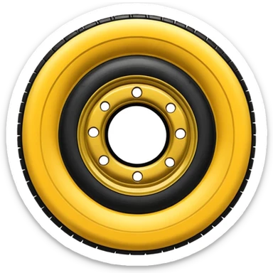 Logo from the word TireShop.ua, where the letter O should be replaced with a tire.  sticker