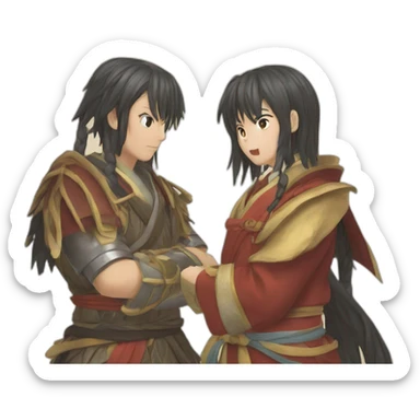 Koume et Kotake sticker