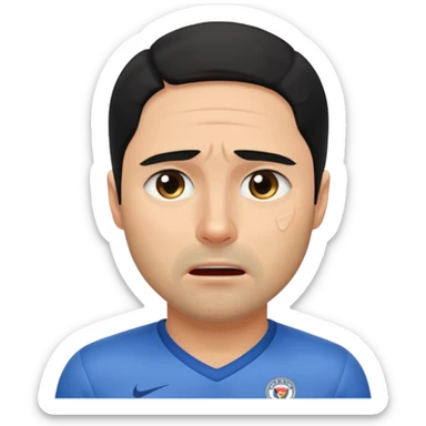 Mikel Arteta crying sticker