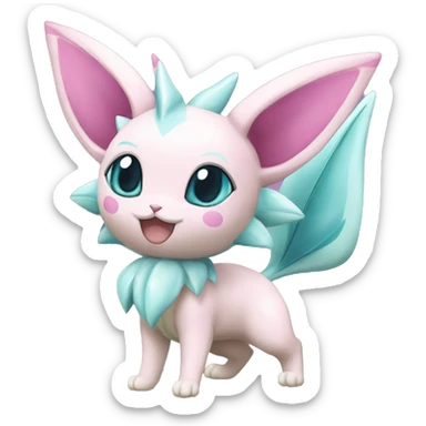 Vaporeon Sylveon Espeon Pokémon sticker