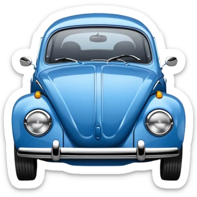 vw beetle sticker