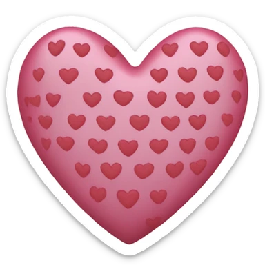 Heart sticker