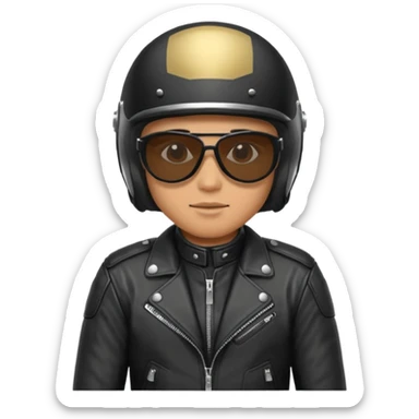 Motociclista sticker