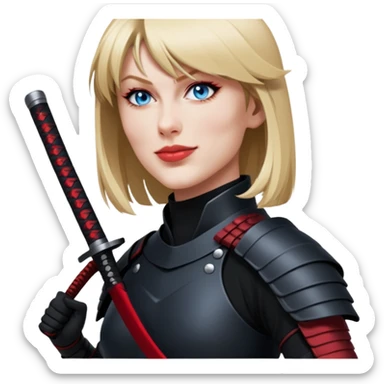 Shadow Samurai sticker