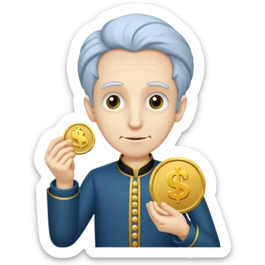 miser controlling things sticker