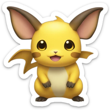 Raichu sticker