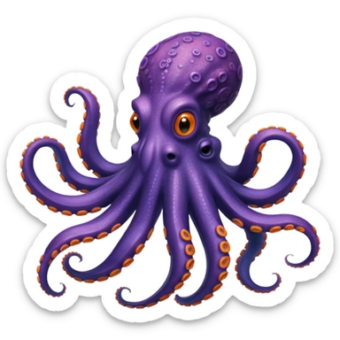Octopus sticker