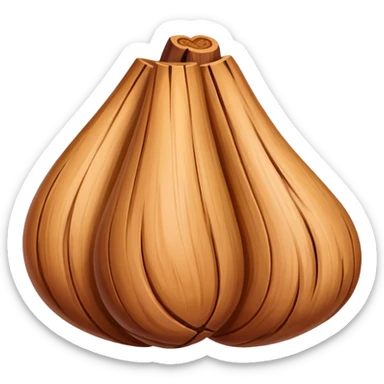 Warm sandalwood sticker