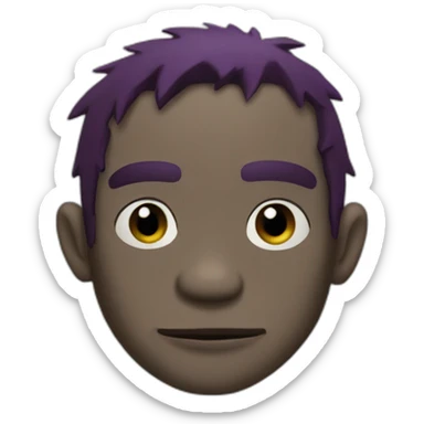 2d from gorillaz sticker