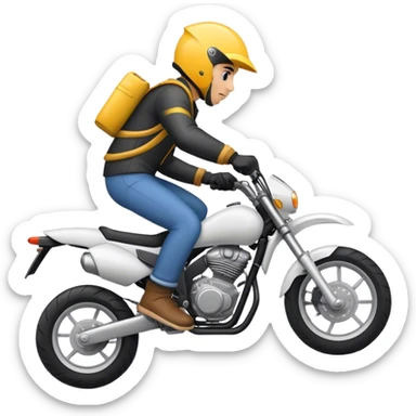 moto weeling sticker