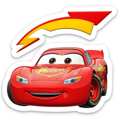 lightning mcqueen sticker