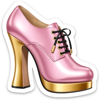 Moschino couture spam can shoe   sticker