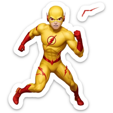 reverse flash sticker
