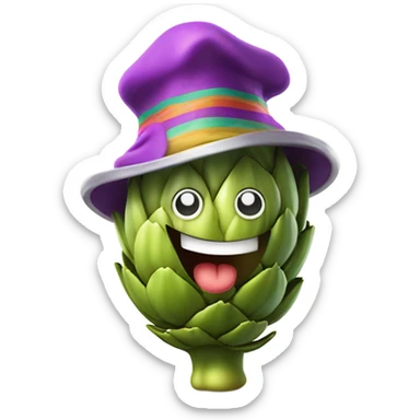 Okee dokee Artichokee sticker