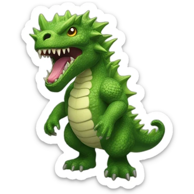 Kaiju Paradise sticker