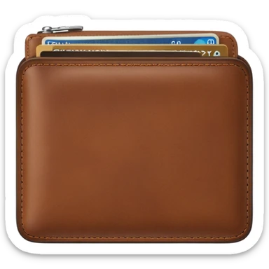 Wallet sticker