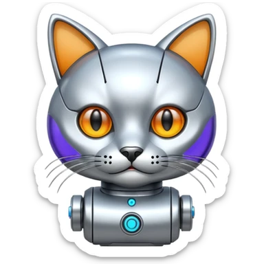 TERMINATOR CAT sticker