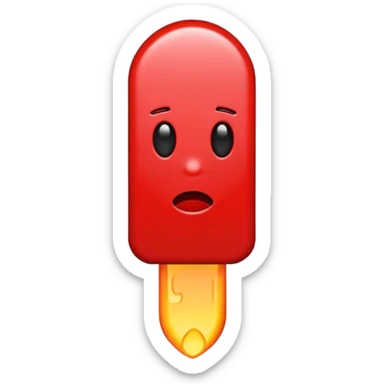 exclamation mark red sticker