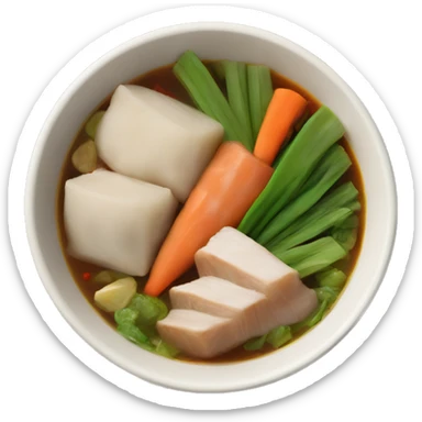 Sinigang filipino dish sticker