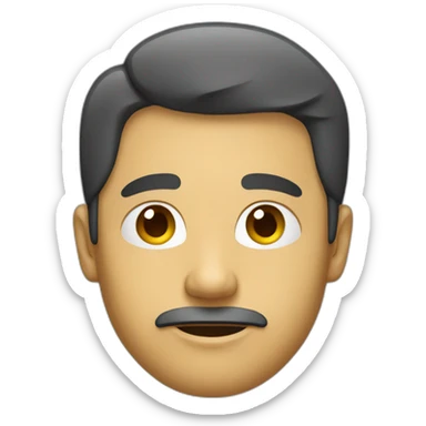 Personne qui dévisage sticker