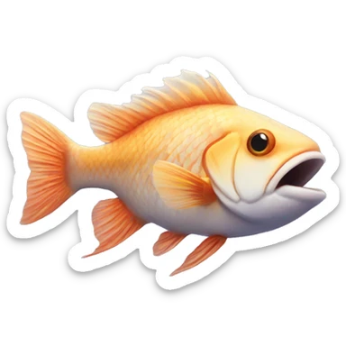 aesthetic fish sticker