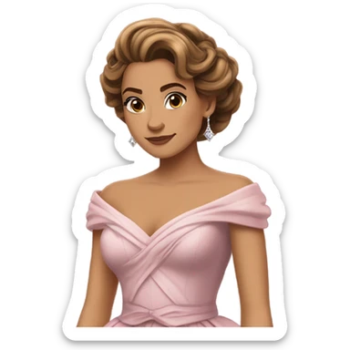 Hermione Granger Yule Ball sticker