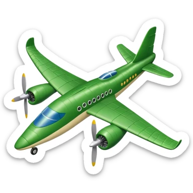 Bombordilo crocodillo with a plane body sticker