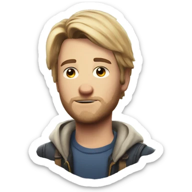 Max Caufield from life is strange sticker