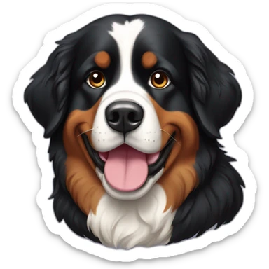Bernese Mountain Dog old sticker