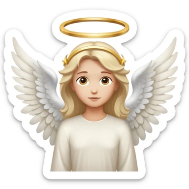 Angel sticker