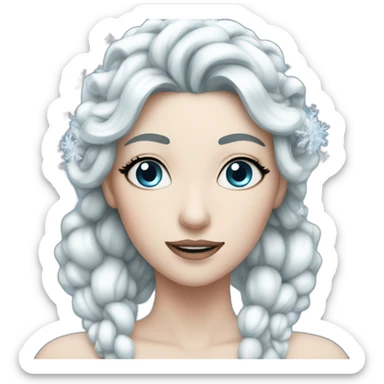 Adult Snow Queen sticker