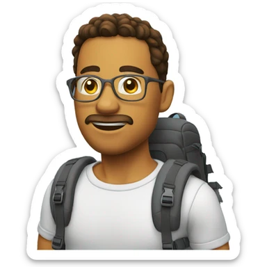 hidration backpack sticker