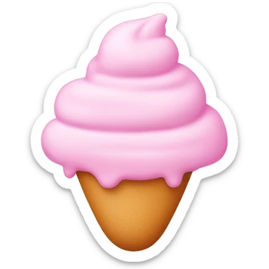 soft pink 🍦 sticker