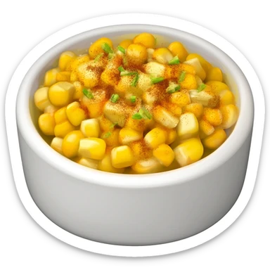 Esquites food sticker