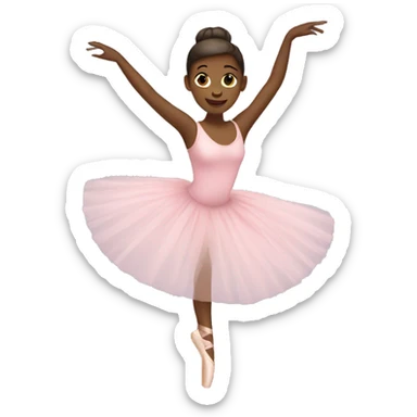 Ballerina sticker