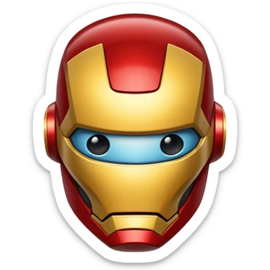 Ironman emoji sticker