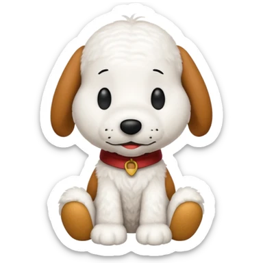 Snoopy from peanuts sticker