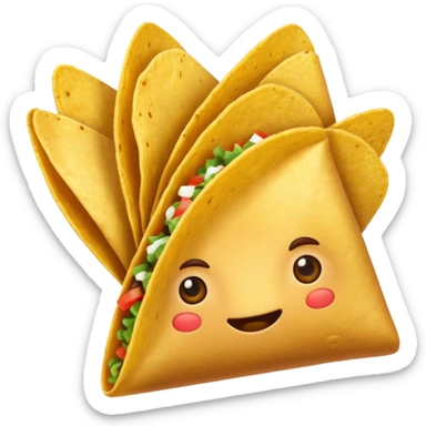 taco cips sticker