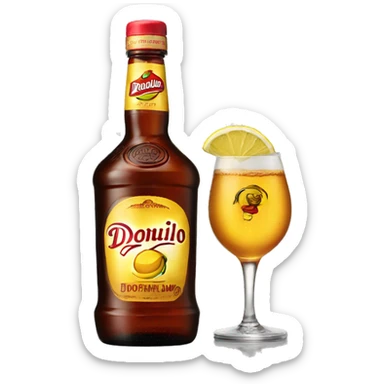 Donjulio bottle  sticker
