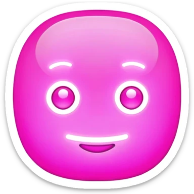 Pink led lights sticker