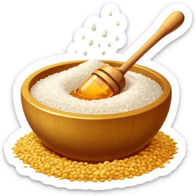 Salt and honey sticker