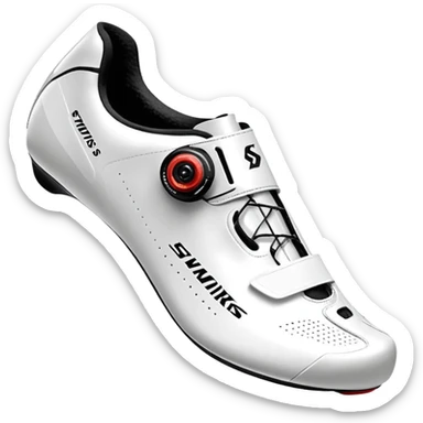 Wight color road cycling shoes looks like s-works torch, without any logo sticker