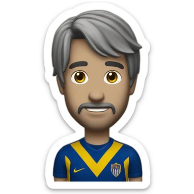 club atletico boca juniors fan sticker