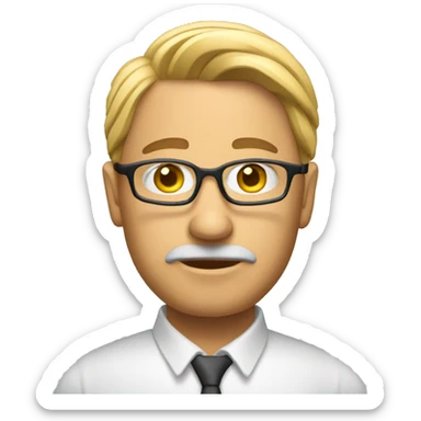 the person is an analyst sticker