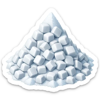 😊 with a pile of salt sticker