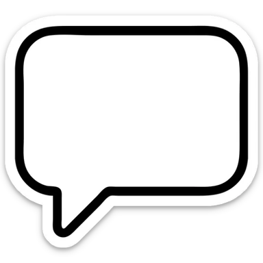  text speech bubble sticker