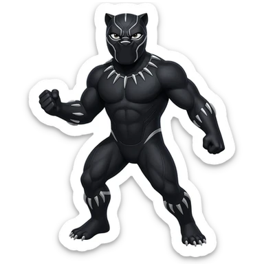 Black Panther sticker
